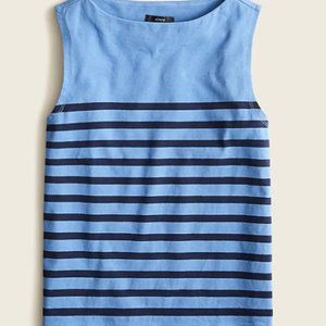J. Crew Mariner cloth tank top in stripe Jenny stripe